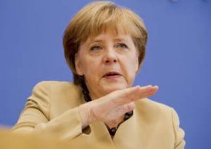 La canciller alemana, Angela Merkel. EFE/Archivo