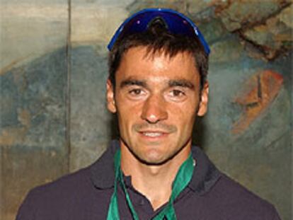 Manuel Busto, con sus dos medallas de oro logradas en Bergen.
