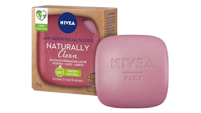 limpiador facial, limpieza facial, jabón para la cara, Jabón facial sólido, jabon desmaquillante nivea