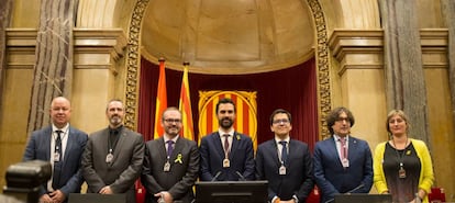 La nova Mesa del Parlament.