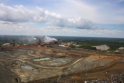 Mina Cerro matoso en Córdoba, Colombia.