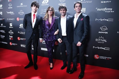 Javier Calvo, Noemí Galera, Manu Guix y Javier Ambrossi.