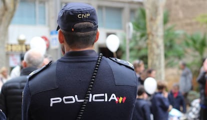 Agentes de Policía Nacional están realizando registros este lunes.