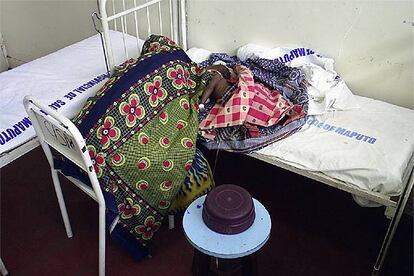 Imagen de uno de los hospitales de Mozambique.