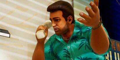 Thomas  Vercetti, personaje ficticio y protagonista del videojuego 'Grand Theft Auto: Vice City' al que le dio voz Ray Liotta. 