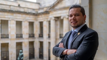 Andrés Calle en Bogotá, en noviembre de 2023.