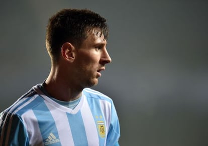 Messi a la semifinal de la Copa Amèrica contra Paraguai.