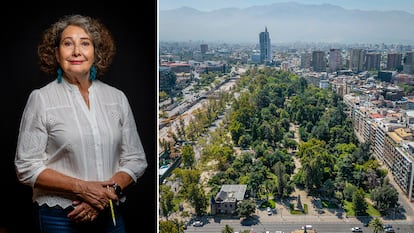Patricia Politzer y el Parque Forestal.