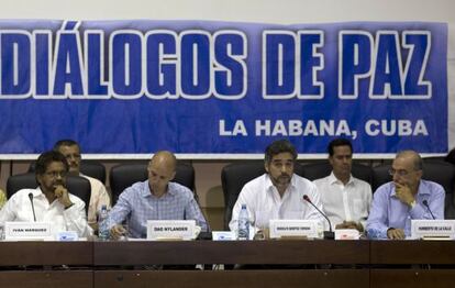 Imagen de la conferencia de prensa de este viernes en La Habana