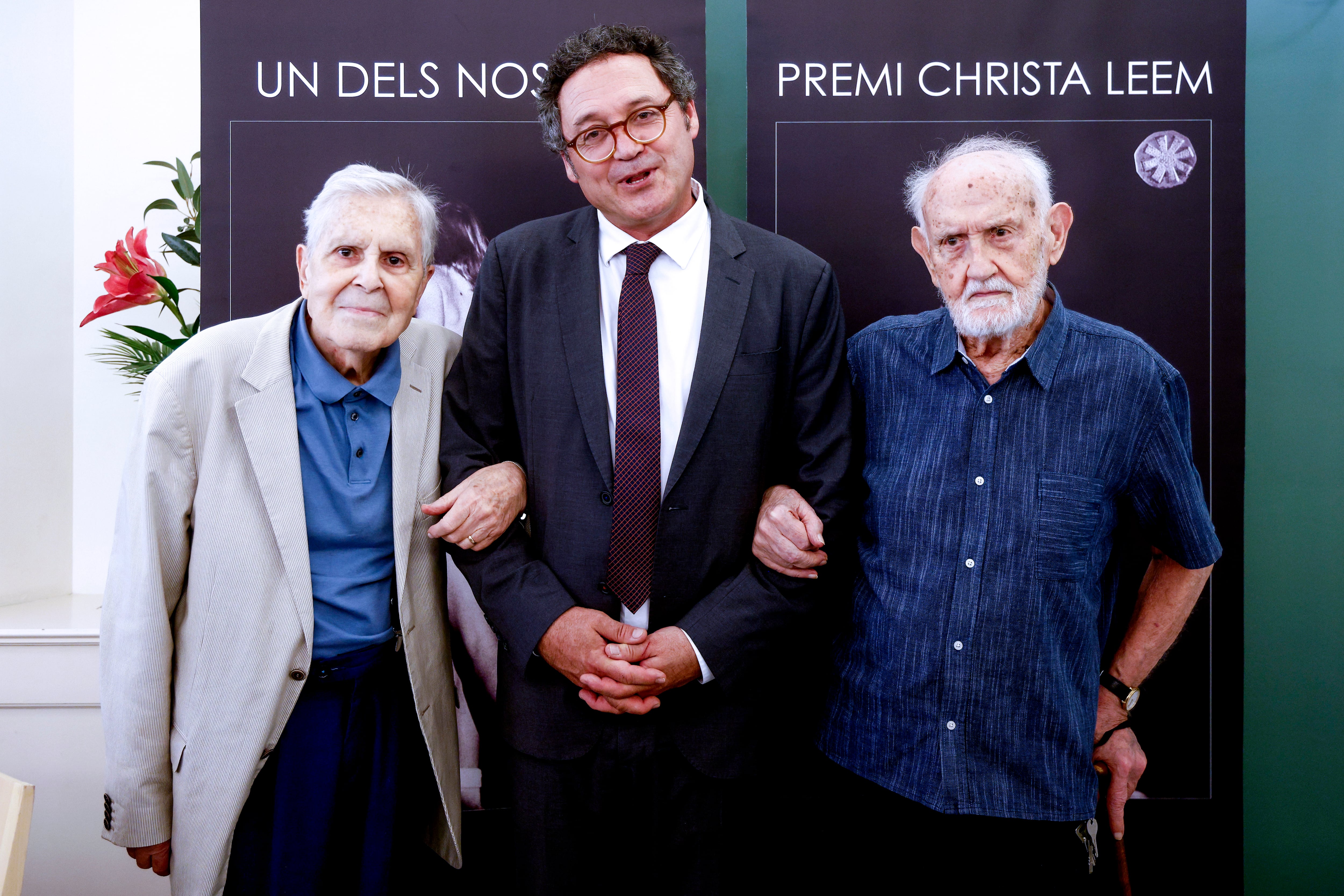 Álvaro García Ortiz recibe el premio Christa Leem: "Una sociedad con miedo se paraliza"