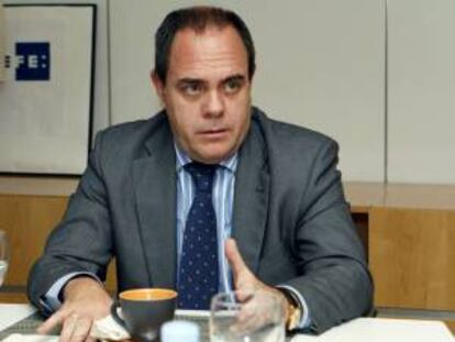 El director general de Citroën, Alfredo Vila, durante una entrevista en la Agencia EFE, en Madrid. EFE/Archivo