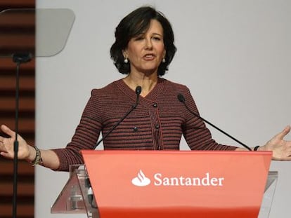La presidenta del Banco Santander, Ana Bot&iacute;n. EFE/Archivo
