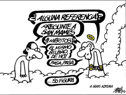 Homenaje de Forges a Iñaki Azkuna