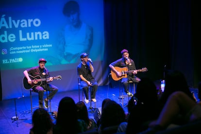 Encuentro con suscriptores de EL PAÍS con Álvaro de Luna, en los Teatros Luchana. 