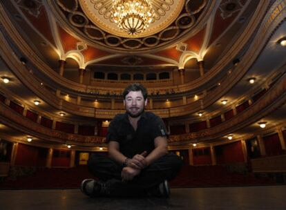 Miguel Poveda, en el Teatro Lope de Vega.