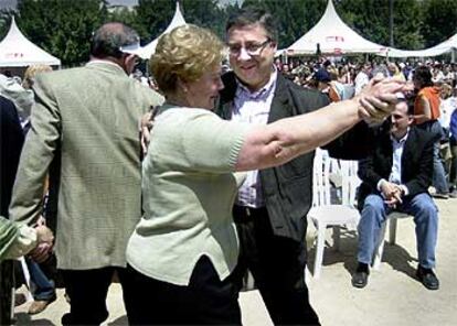 José Blanco, durante la celebración en Valencia del 125º aniversario de la fundación del PSOE.