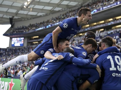 El Manchester City y el Chelsea en el partido final de la Champions League 2021, en imágenes