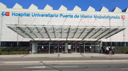 Fachada del Hospital Universitario Puerta de Hierro Majadahonda en una foto de archivo.