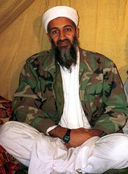 Osama Bin Laden, en una fotografía sin fecha tomada en Afganistán.