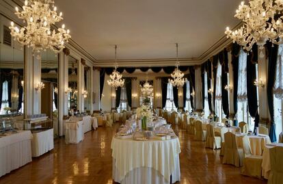 Salón de desayunos del Eurostar Hotel Excelsior.