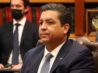 Francisco García Cabeza de Vaca, exgobernador de Tamaulipas, en diciembre de 2021.