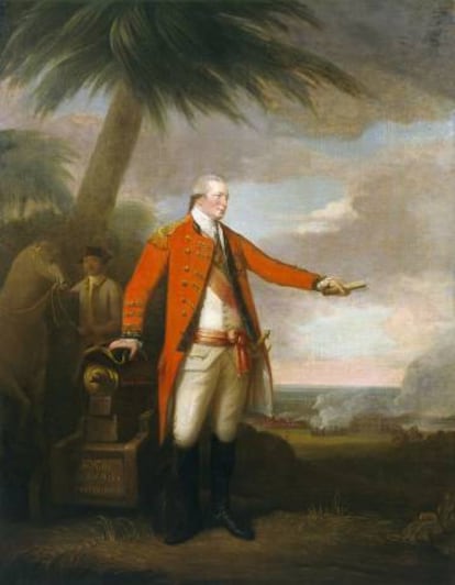 Sir Hector Munro, pintado por David Martin (1785), expuesto en la National Gallery de Londres. 