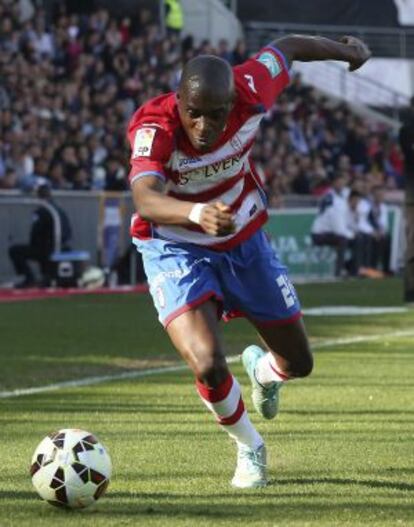 El defensa francés del Granada Allan Nyom.