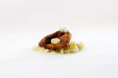 Granizado de manzana y sus pieles