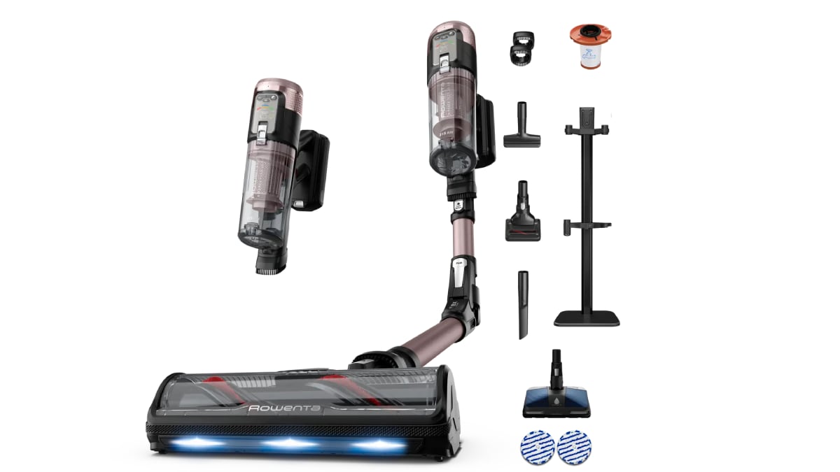 Aspiradora escoba sin cable X-Force Flex, de Rowenta.