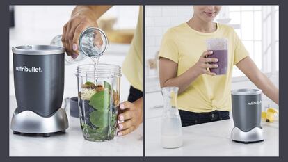 La NutriBullet original es la licuadora más vendida de Amazon México e ideal para batidos con semillas.