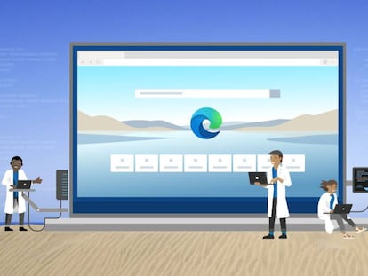 Microsoft Edge, navegador web.