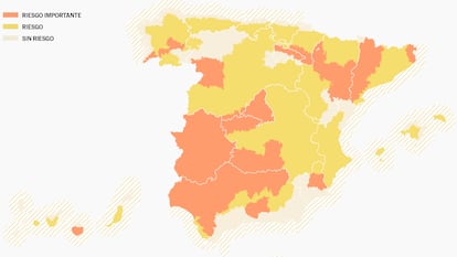 La ola de calor pulveriza el record histórico de España en junio con 46 grados en El Granado (Huelva)