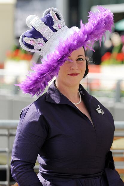 Un sombrero ideal para celebrar el jubileo de la reina.