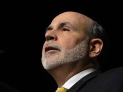 El presidente de la Reserva Federal, Ben Bernanke. EFE/Archivo