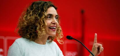 La ministra de Administraciones Territoriales Meritxell Batet