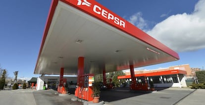 Una gasolinera Cepsa.