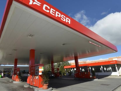 Una gasolinera Cepsa.