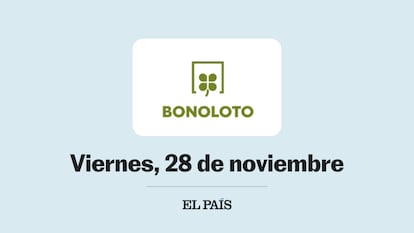 Bonoloto comprobar sorteo del viernes 28 de noviembre de 2025