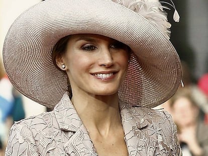 Vota el look de Letizia en la boda de los príncipes de Luxemburgo