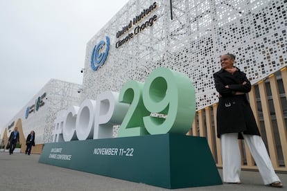 Marina Silva, ministra de Medio Ambiente de Brasil, en la COP29, el 23 de noviembre de 2024.