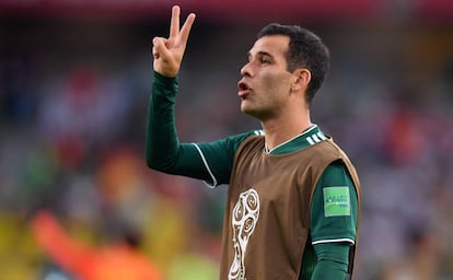 Márquez, durante el Mundial.