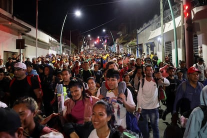 Caravanas migrantes Mxico