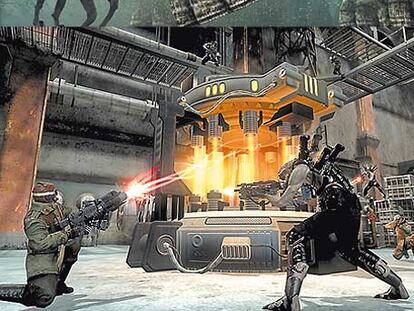 <b>Aquí, <i>Resistance: fall of man,</i> y arriba, <i>Shadow of colossus,</i> dos juegos a rescatar para paliar la crisis.</b>