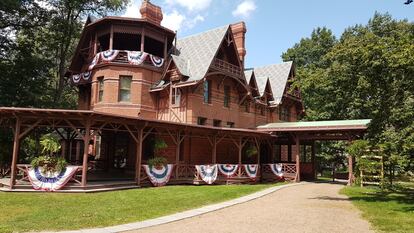 Casa de Mark Twain en Hartford, Connecticut.