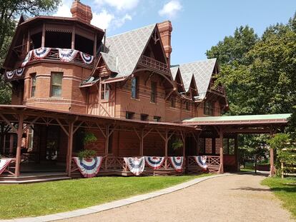 Casa de Mark Twain en Hartford, Connecticut.