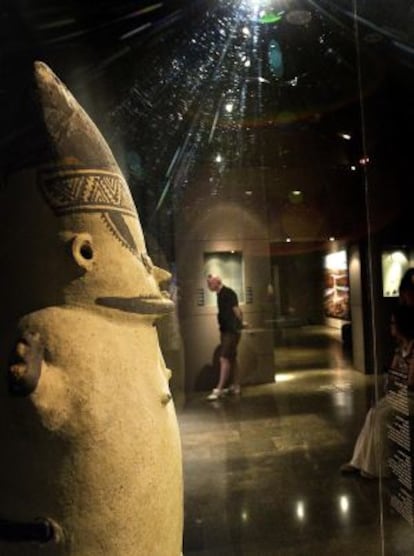 Otras de las cerámicas del ya cerrado museo Barbier-Mueller de Barcelona.