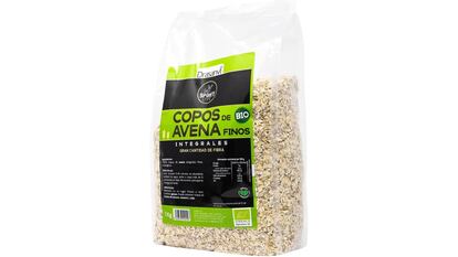 Paquete de un kilo de copos de avena integrales BIO.