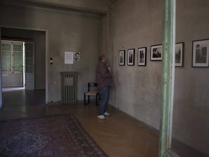 Interior de la vivienda de Vicente Aleixandre, en una imagen de julio de 2018.