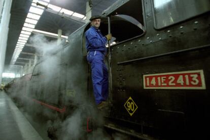 El Tren de la Fresa, que une Madrid y Aranjuez, en una imagen de 2004.