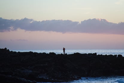 La Playa de los Guirres, en una foto de archivo